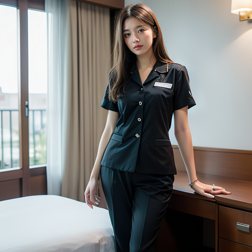 新乡如何确保酒店餐厅服务员工装的尺寸合适？